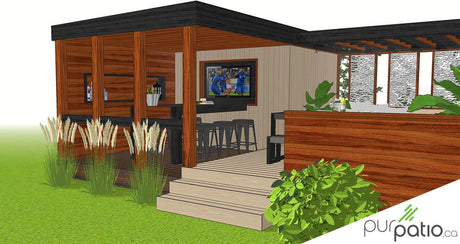 Terrasse design Laval - PurPatio.ca