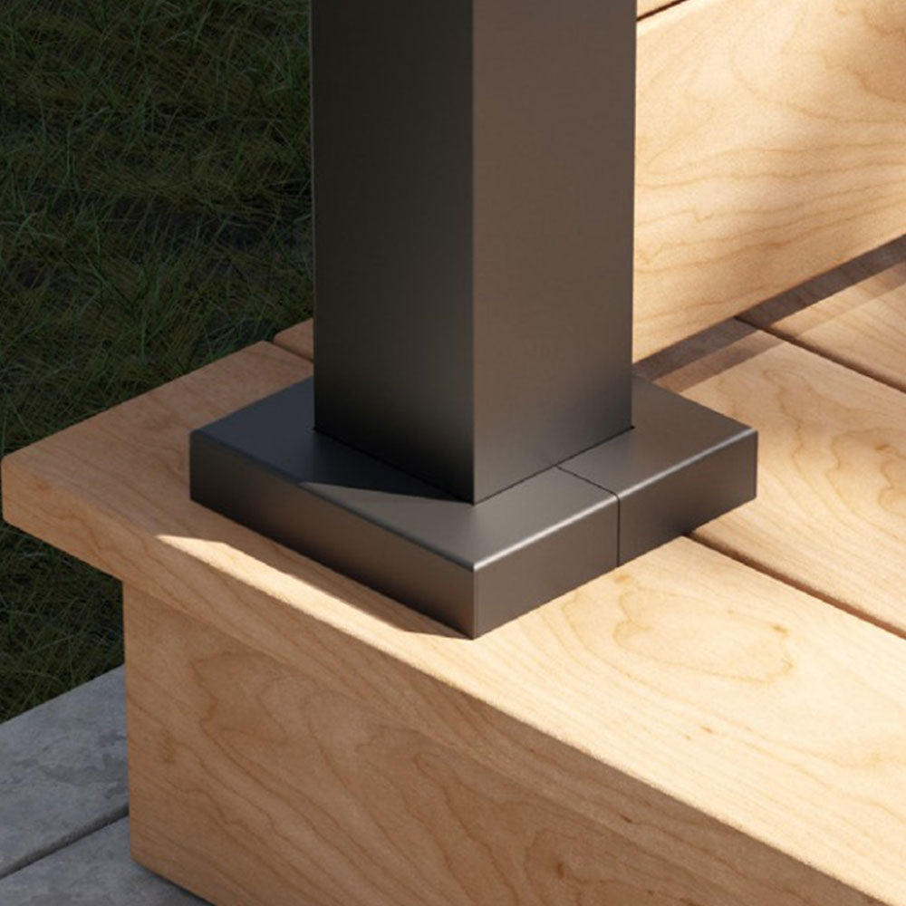 Hoft - Couvre-plaque d'ancrage - (Lot de 4) - AKBPC01-X4 - PurPatio.ca