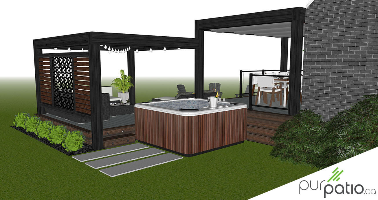 aire de vie exterieure prevost