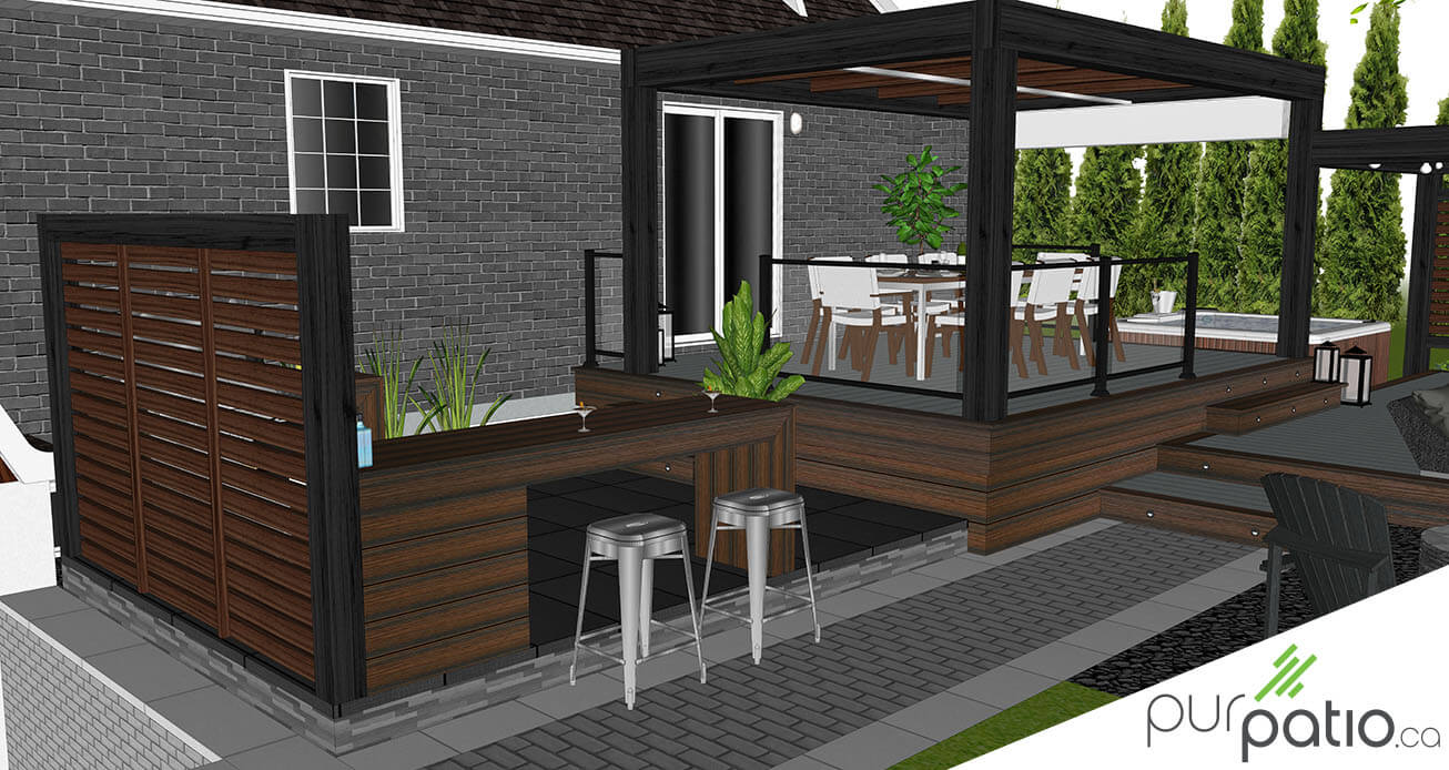 aire de vie exterieure prevost