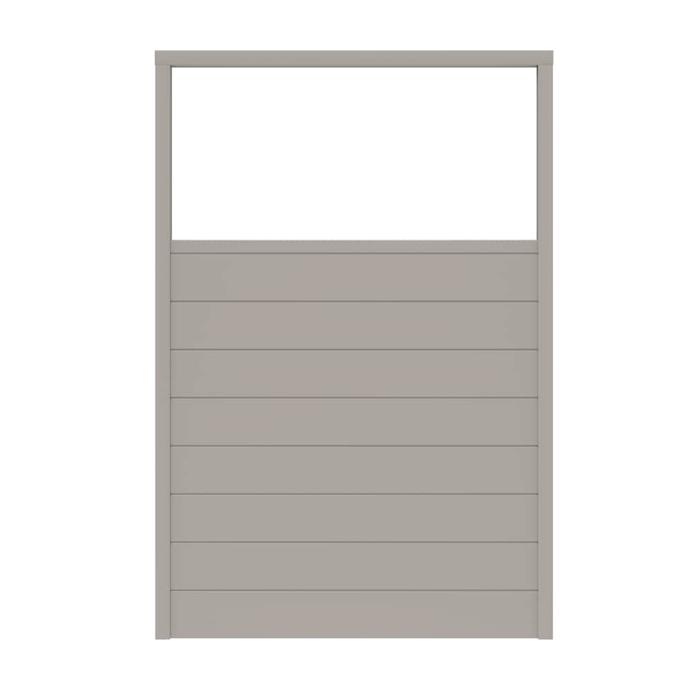 Barrette - 73055125 - Vinyl privacy screen for 2x4 decorative panel (concrete grey)