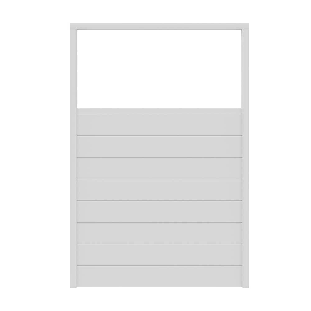 Barrette - 73055126 - 2x4 Decorative Panel Vinyl Privacy Screen (White)