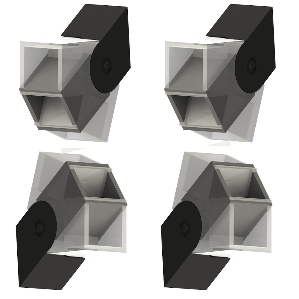 Barrette - 73056667 - Support Escalier ou Angle (Paquet de 4)