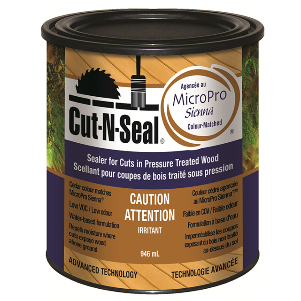 Cut-N-Seal Brun cedre 946mL (1 pte)