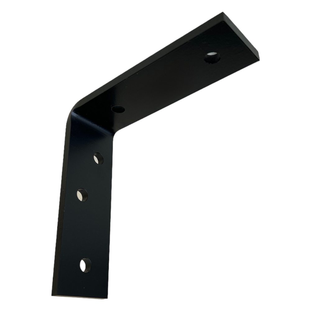 Dashco - EQT232 - Équerre à tablette (L) 5"x 5''x 1 1/2'' épaisseur 1/4 Noir