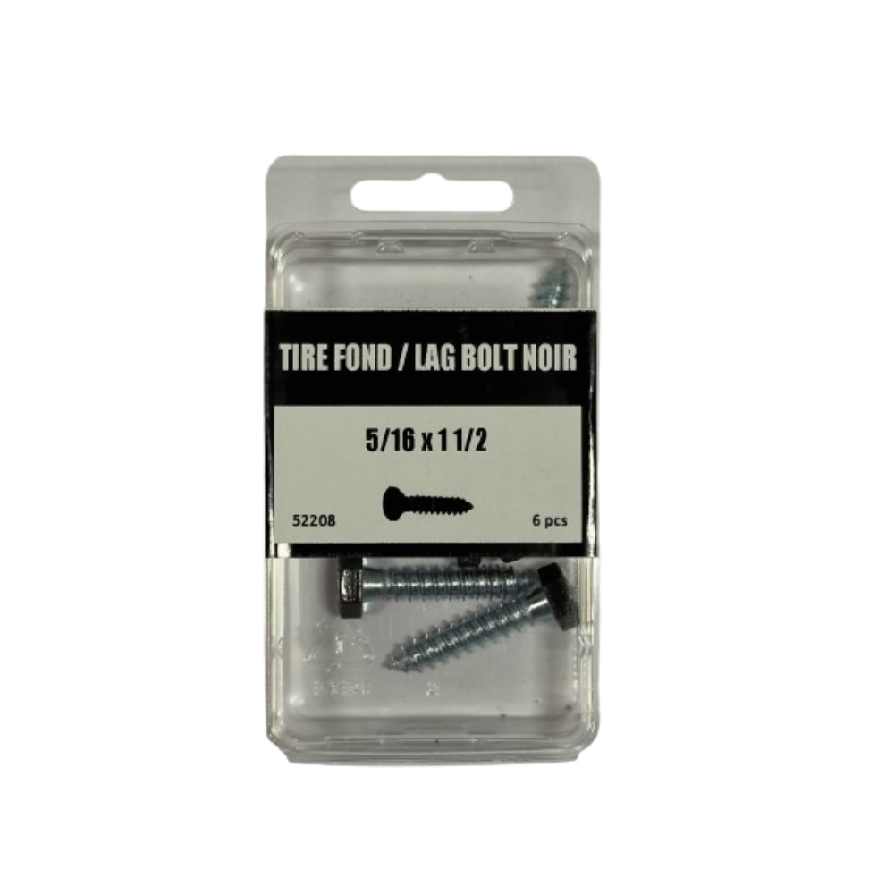 Dashco - 52208/52210 - Lag Screw 5/16 x 1 1/2 Black