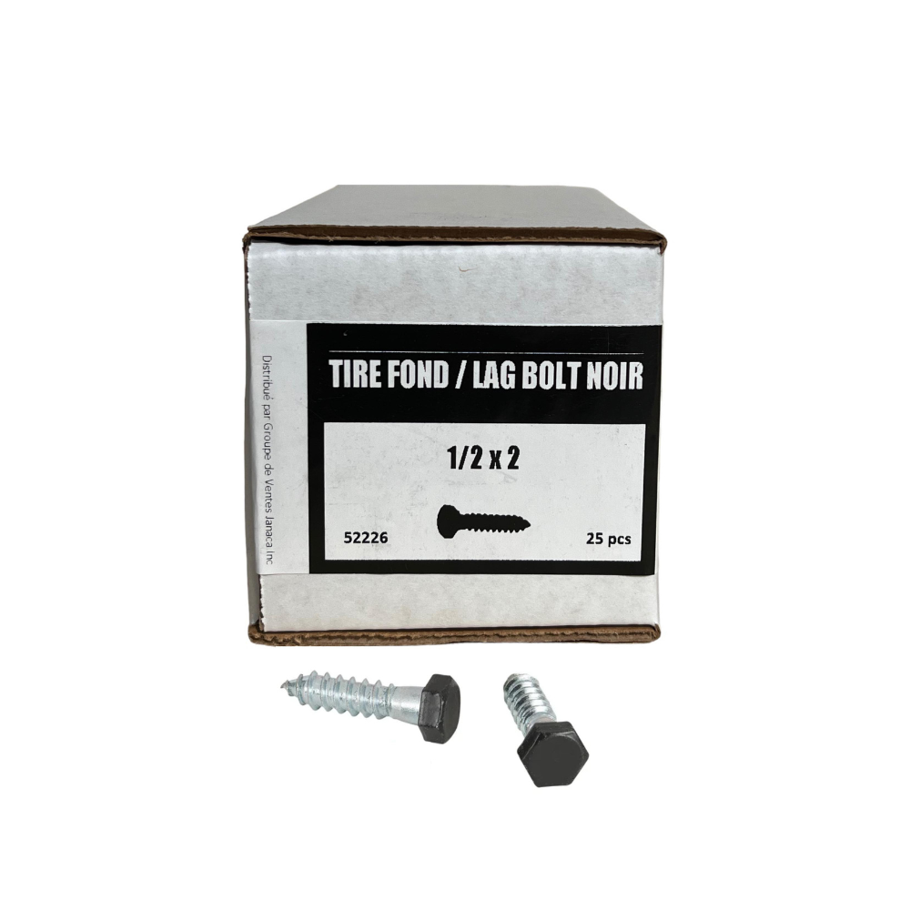 Dashco - 52224/52226 - Tire Fond 1/2x 2 Noir