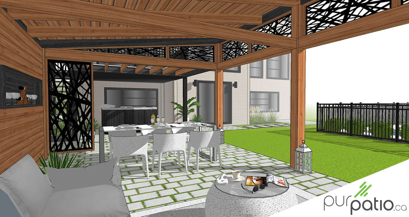 Gazebo Moderne Lorraine