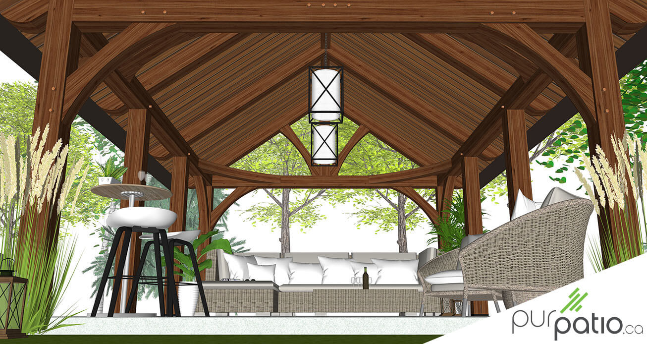 gazebo cedre terrebonne