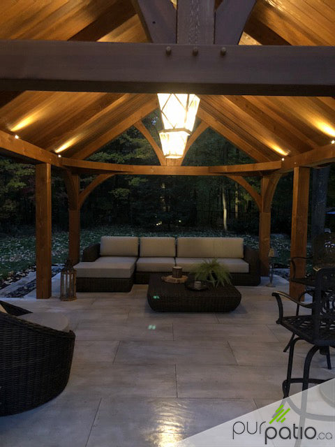 gazebo timberframe terrebonne