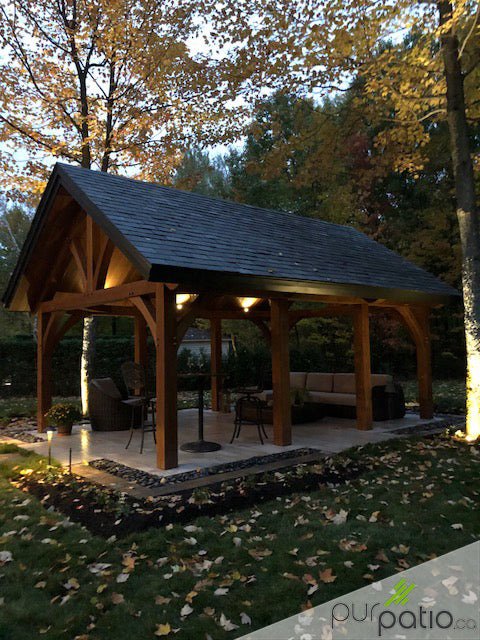 gazebo timberframe terrebonne