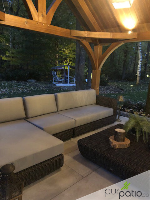 gazebo timberframe terrebonne