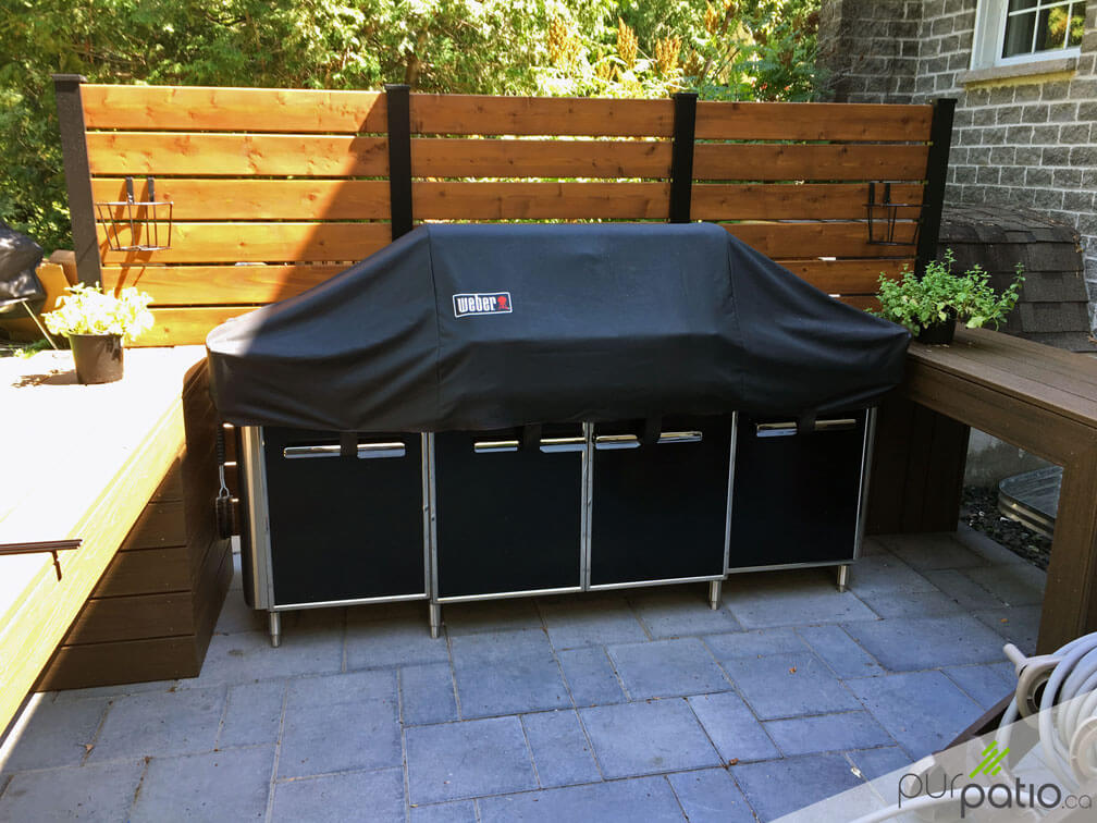 Terrasse avec pergola moderne -4