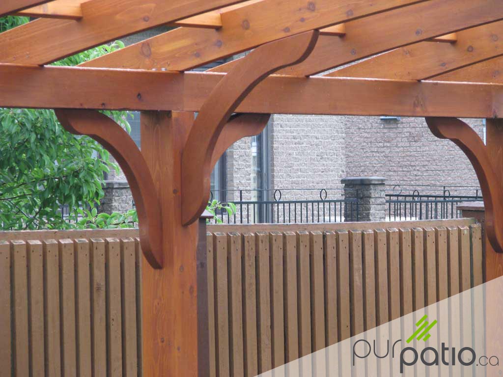 Pergola en cedre