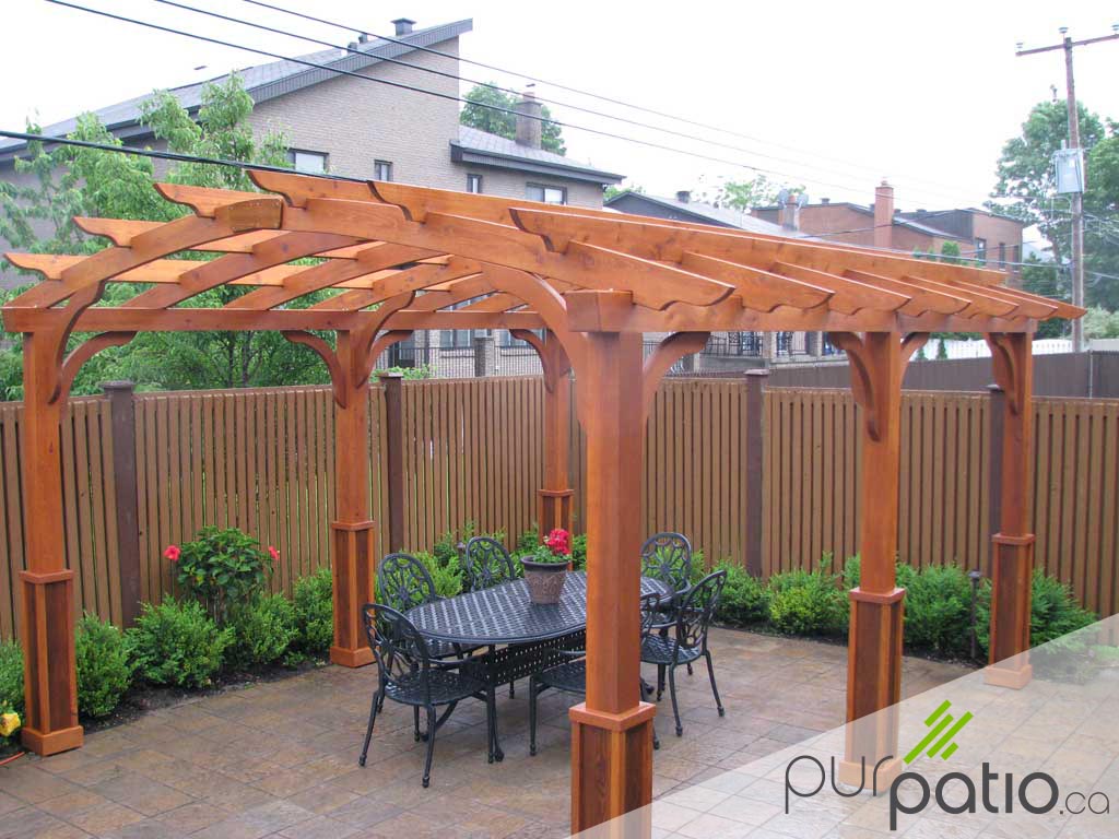 Pergola en bois