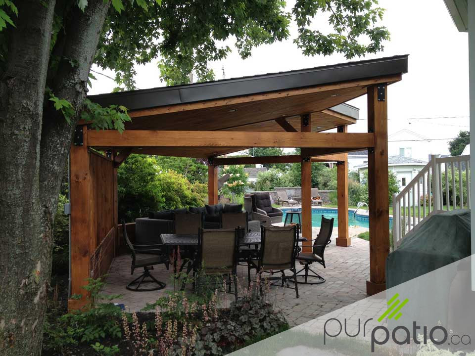 pavillon de jardin moderne