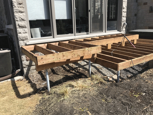 bonne fondation patio