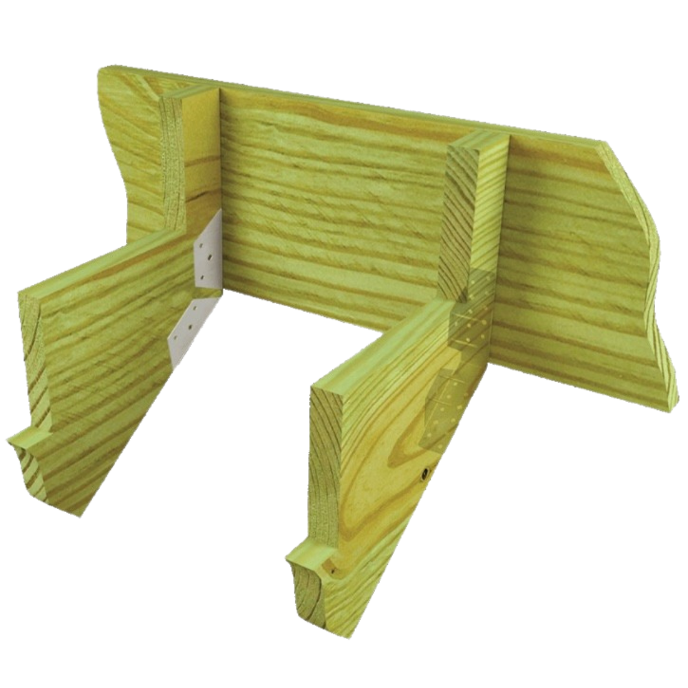 Mitek - CSH-TZ - 18 Gauge Triple Zinc Concealed Stair Bracket