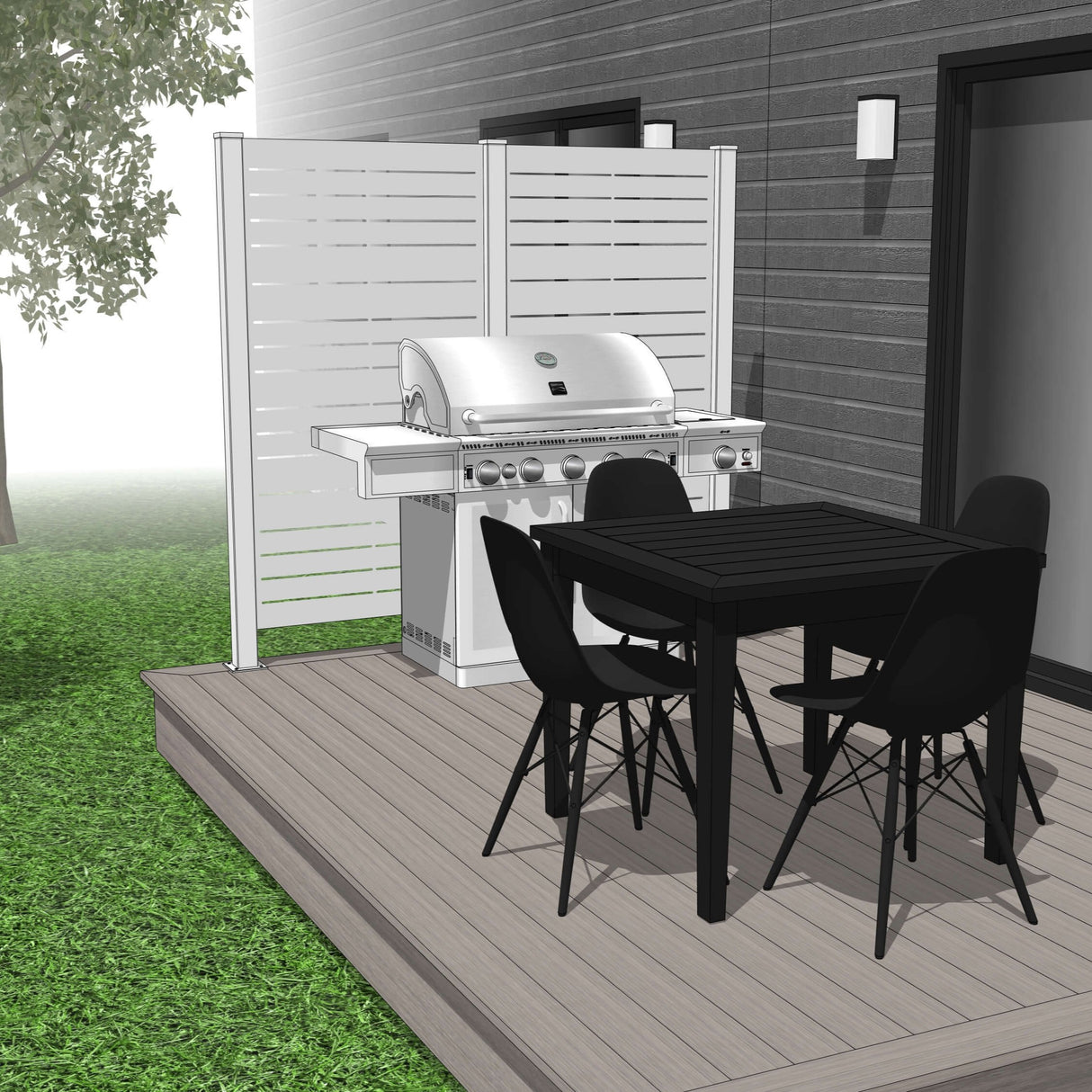 Duo Hideaway Mur intimite - HORIZON - PurPatio.ca