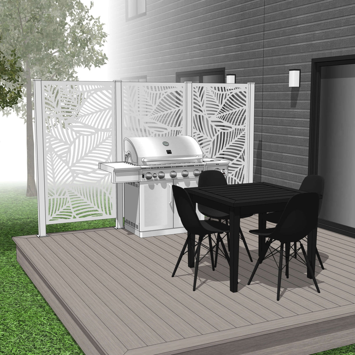 Trio Hideaway Mur intimite - MAUI - PurPatio.ca