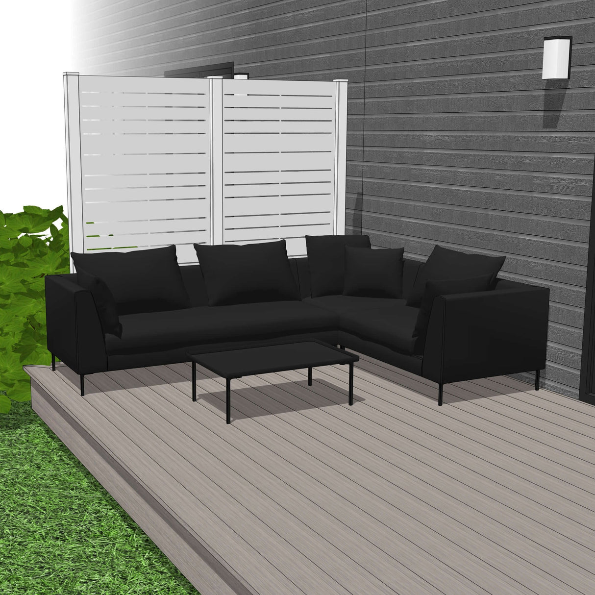 Duo Hideaway Mur intimite - HORIZON - PurPatio.ca