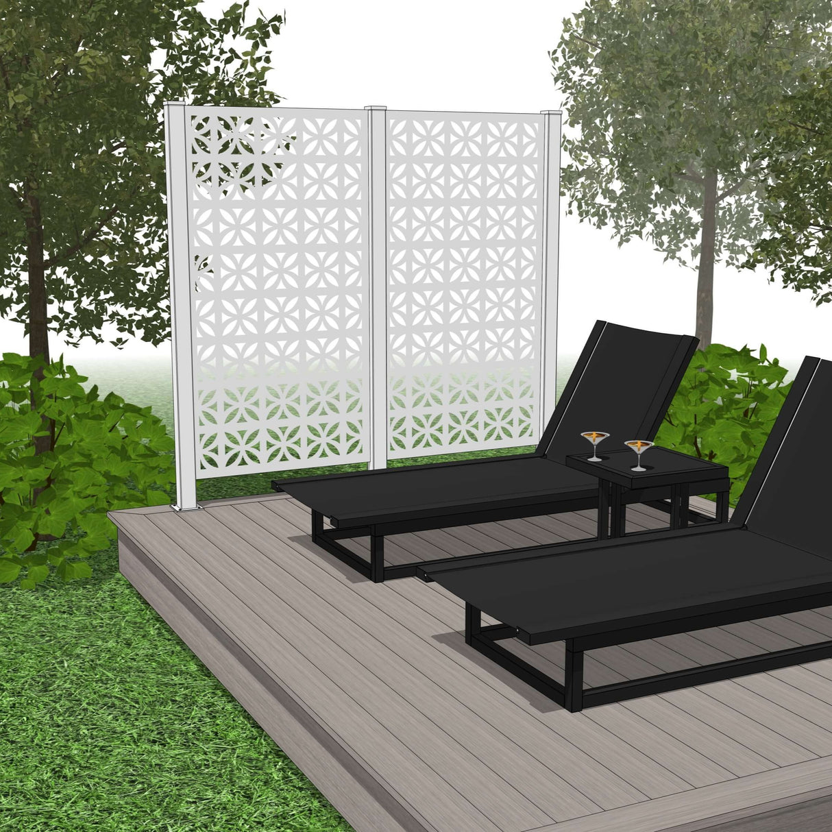 Duo Hideaway Mur intimite - BREEZE - PurPatio.ca