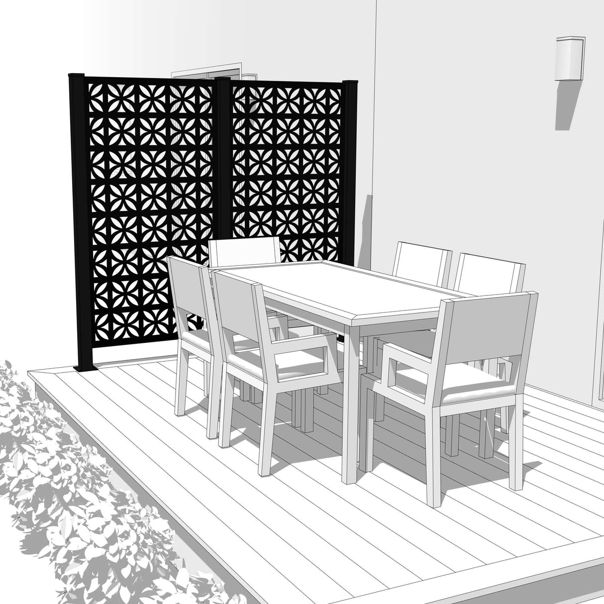 Duo Hideaway Mur intimite - BREEZE - PurPatio.ca