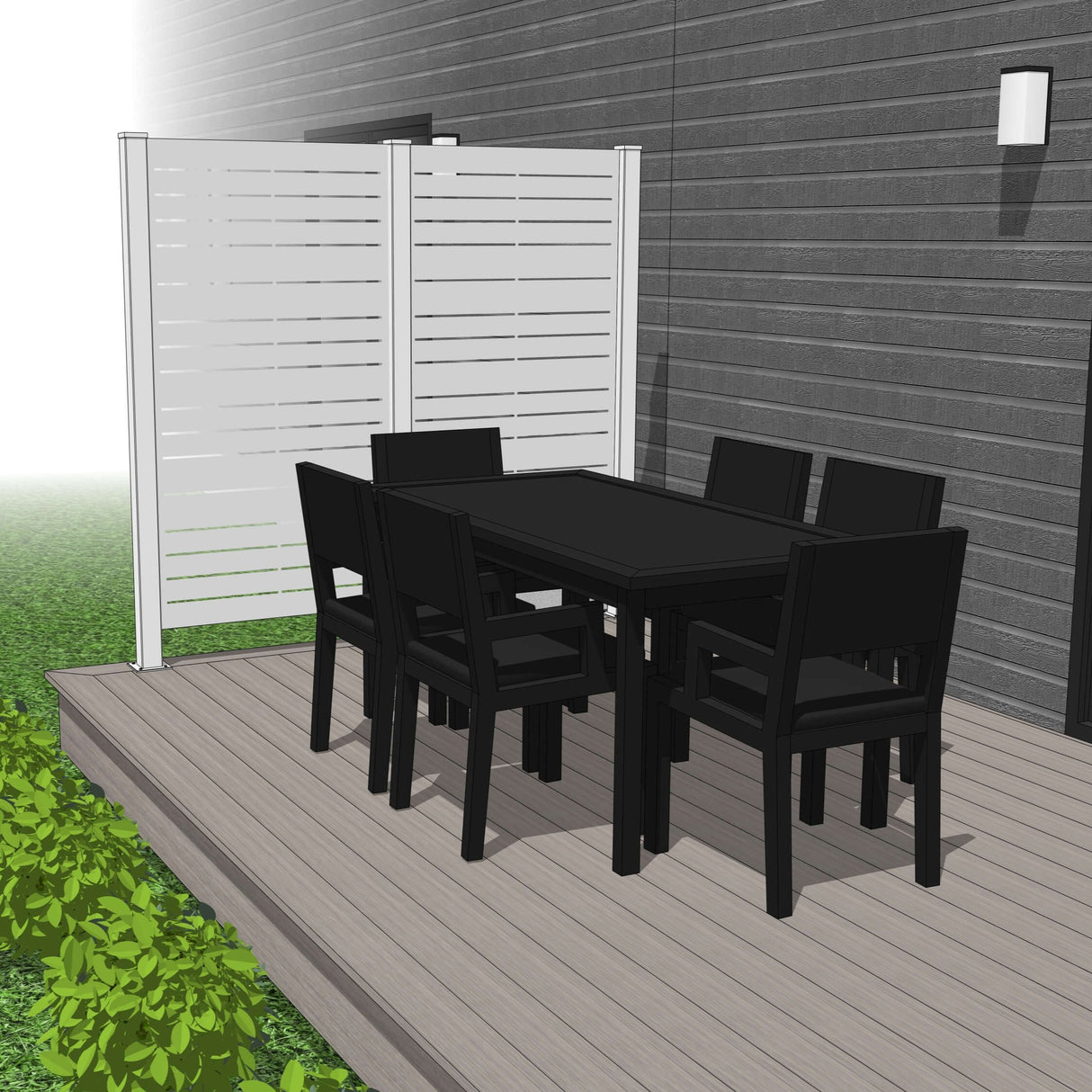 Duo Hideaway Mur intimite - HORIZON - PurPatio.ca