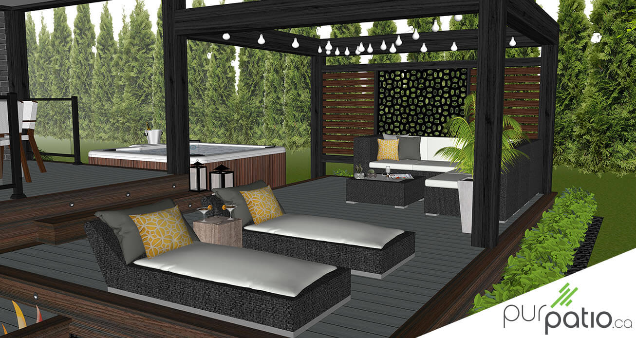 aire de vie exterieure prevost