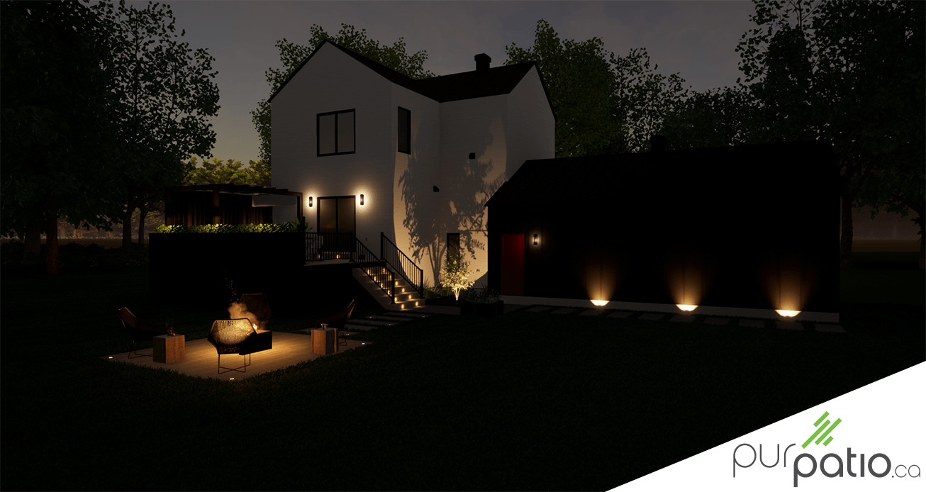 éclairage extérieur