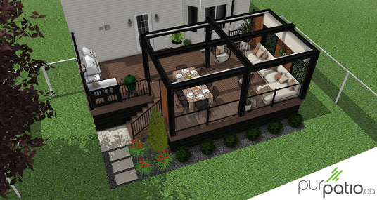 patio pvc azek english walnut