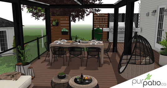 design extérieur patio