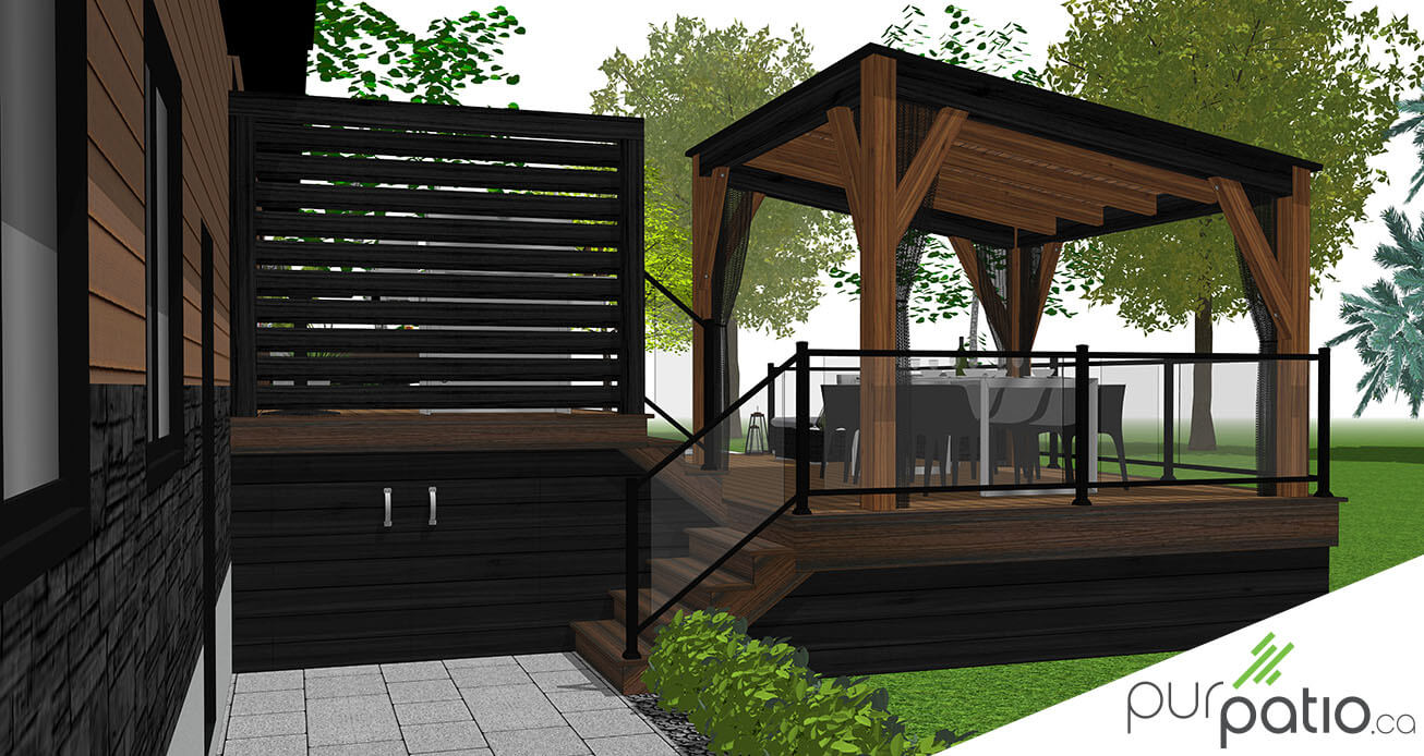 gazebo moderne