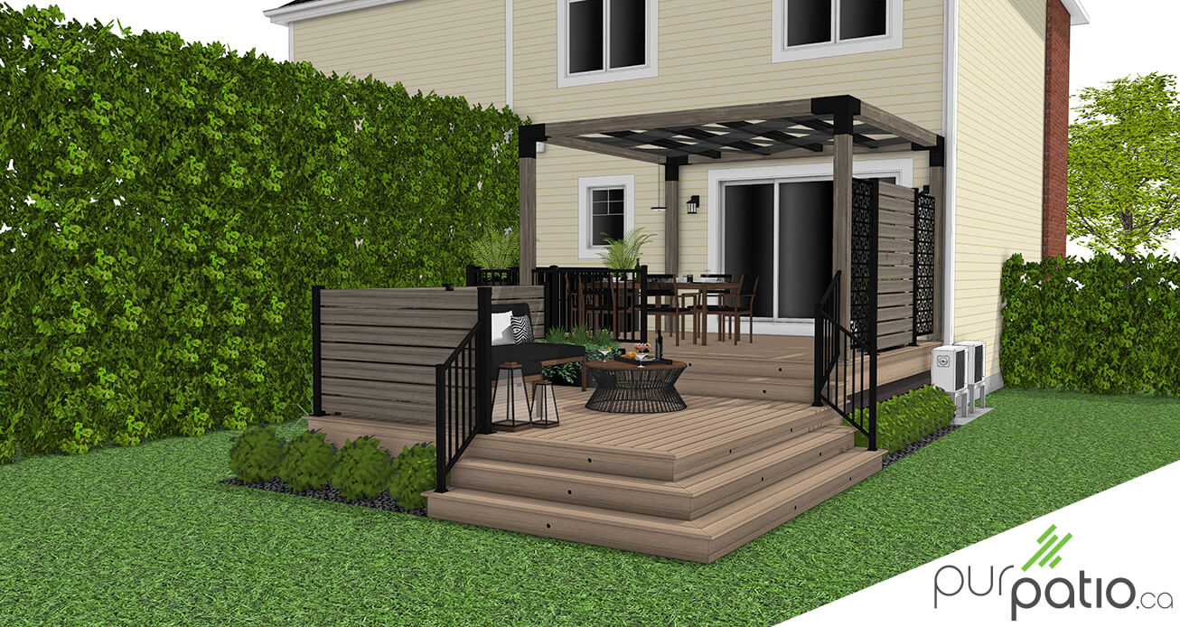 patio sans entretien PVC