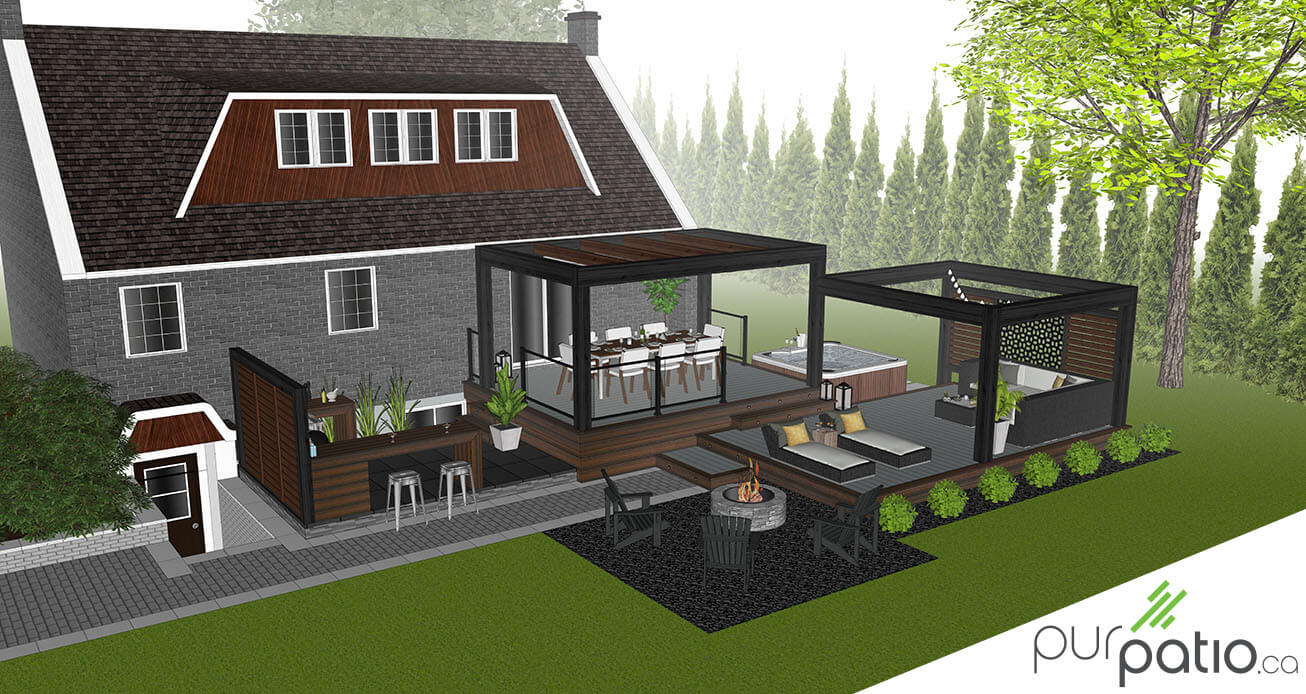 aire de vie exterieure prevost