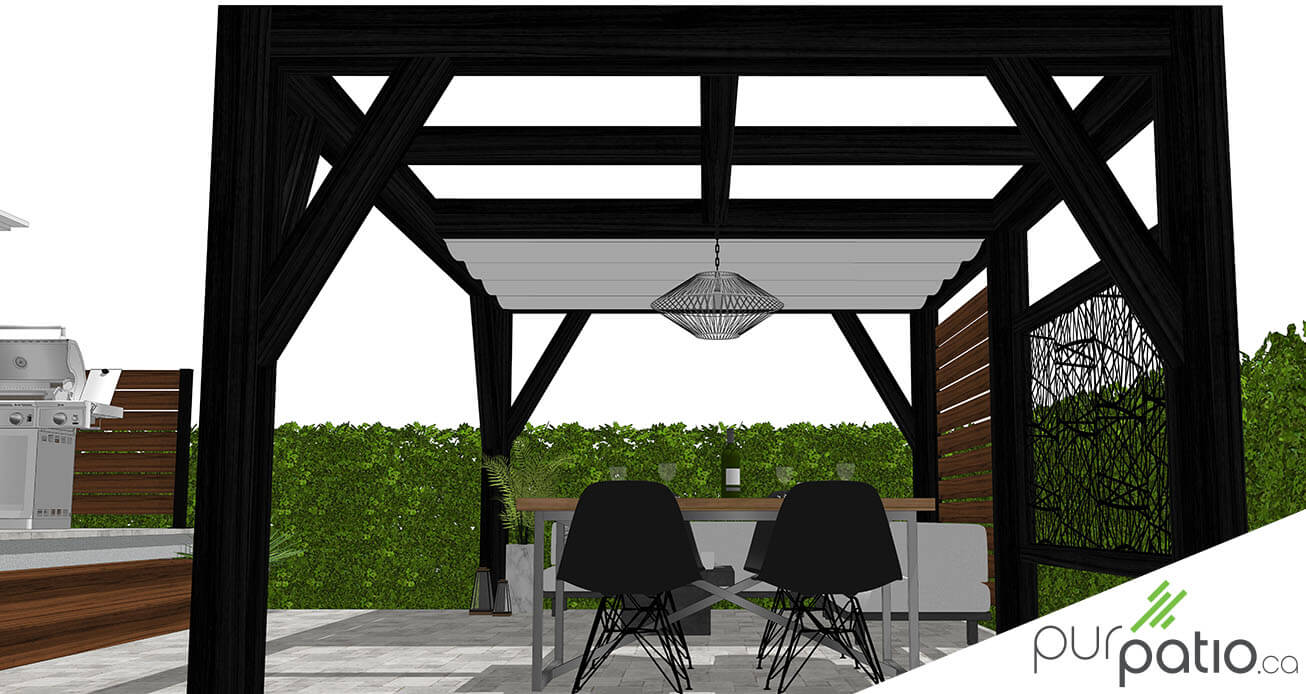 pergola timberframe