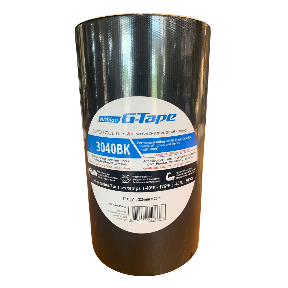G-TAPE - 3040BK-9 - Protective membrane for joists and beams - 9" - 65'
