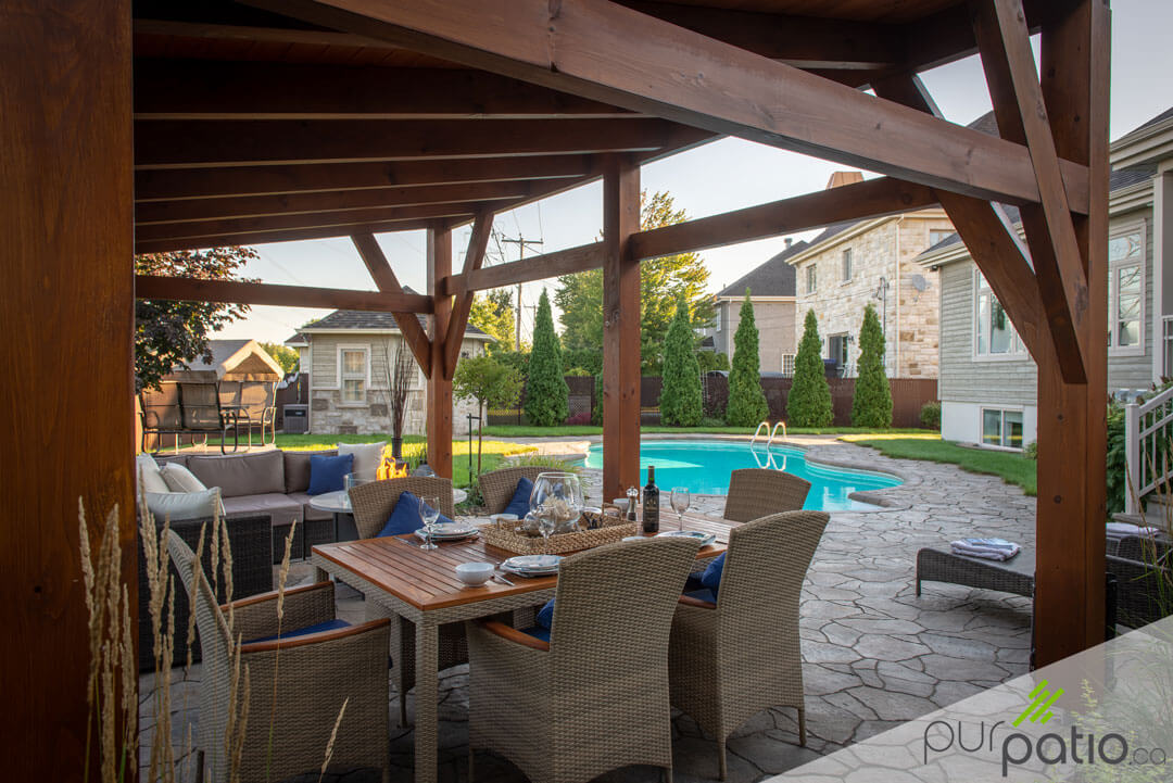 gazebo cedre Terrebonne