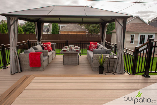 gazebo lounge contemporain