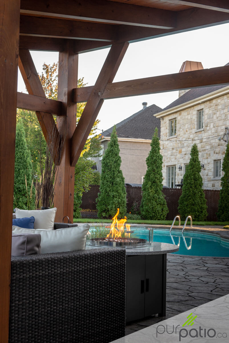 gazebo timberframe Terrebonne