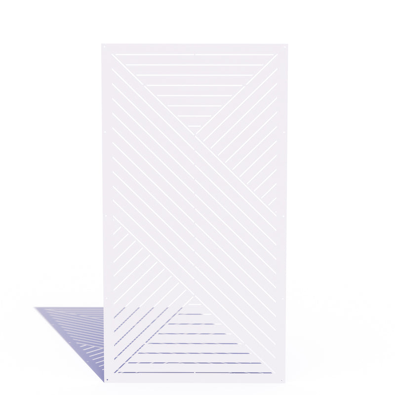 Hideaway Screen - Panneau intimite - HEXX - 36 po x 68 po Blanc - PurPatio.ca