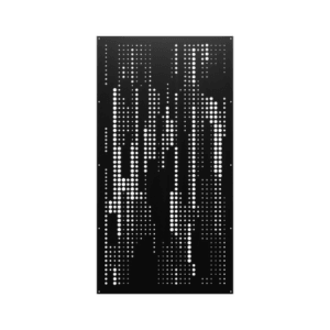 Hideaway Screen - Panneau intimite - RAIN - 36" x 68" - Noir - PurPatio.ca