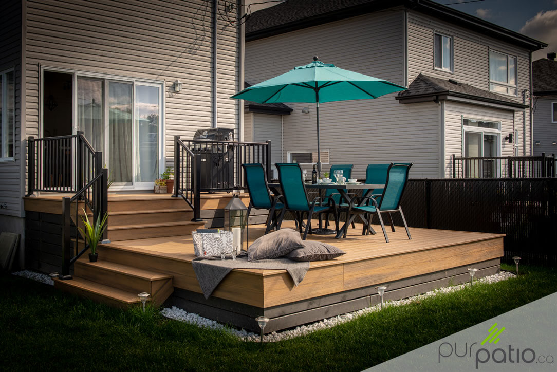 patio trex composite