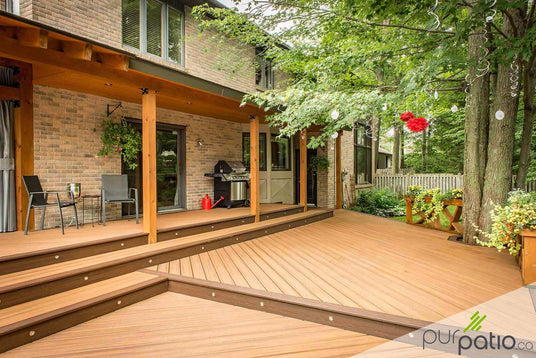 patio bois composite