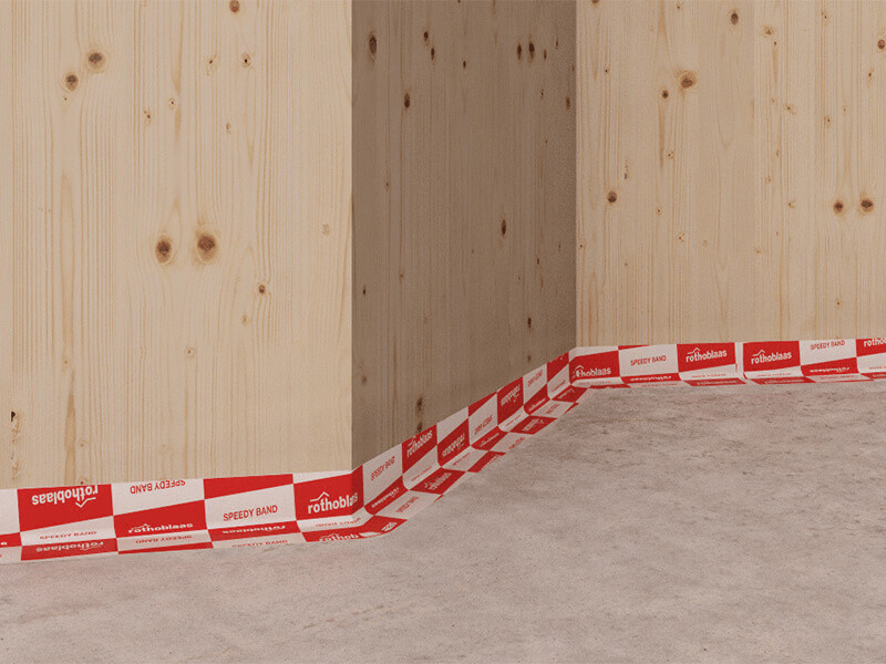 Rothoblaas - SPEEDY60 - Ruban mono-adhésif universel sans film de séparation - PurPatio.ca