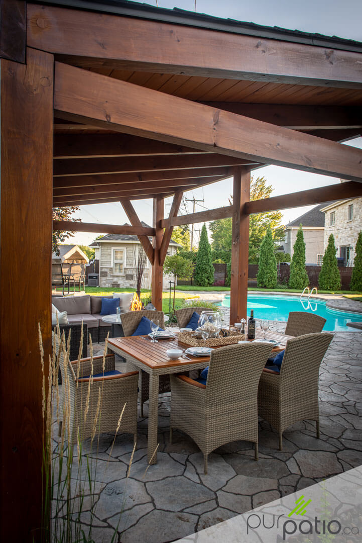 timberframe bois Terrebonne