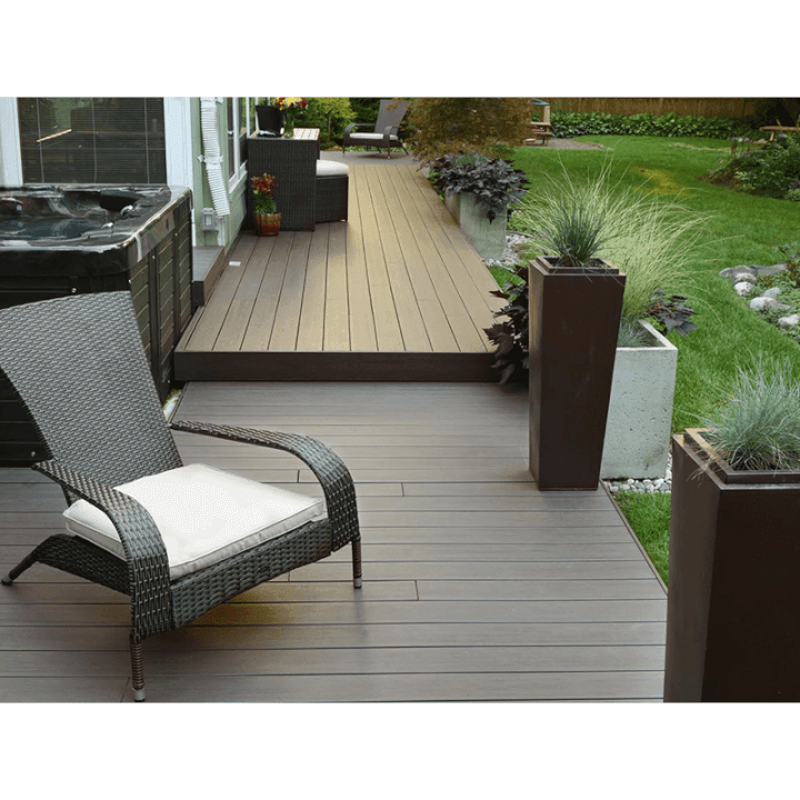 TimberTech - Patio en composite - Collection Legacy - Espresso - PurPatio.ca