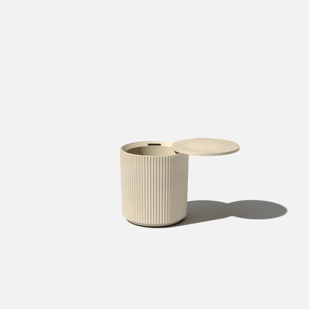 Veradek - Glaciere COOLER - table d'appoint demi chill - PurPatio.ca