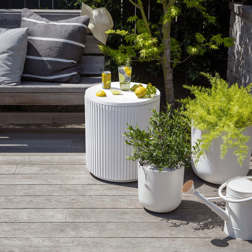 Veradek - Glaciere COOLER - table d'appoint demi chill - PurPatio.ca