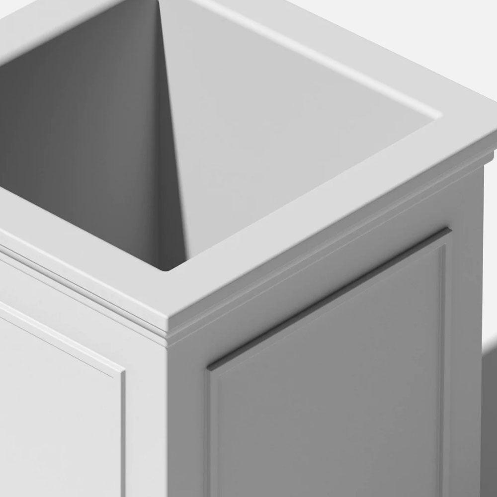 Veradek - Jardinière BRIXTON - cube - PurPatio.ca